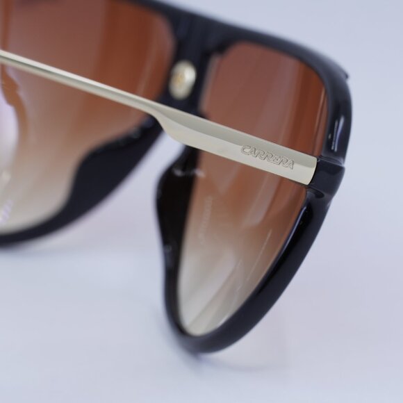 🕶️ New Carrera CARRERA1034/S 02M2A8 Sunglasses - Black/Gold Frame - Picture 5 of 10